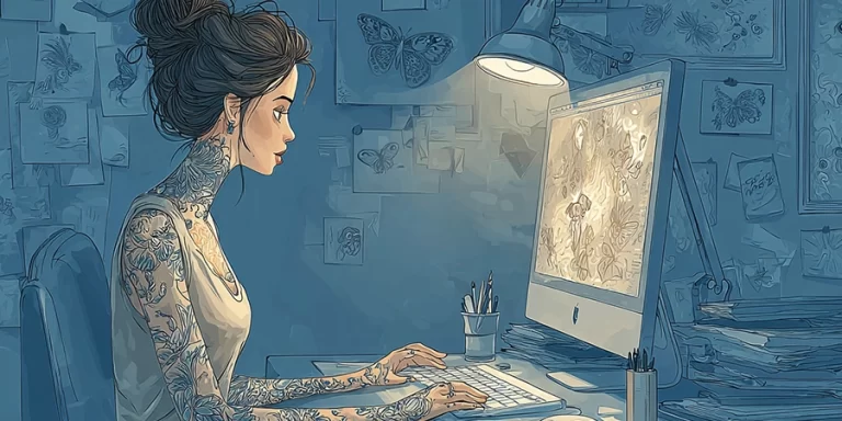 How to advertise my tattoo shop by sharing tattoo artwork online